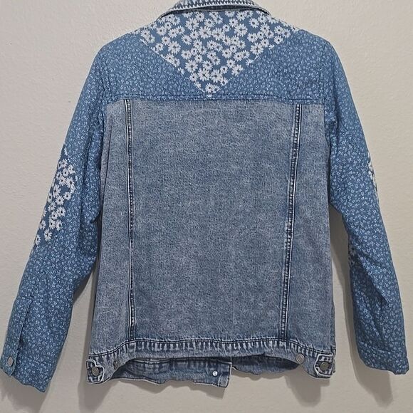 Anthropologie Avec Les Filles Jean Jacket L - Picture 5 of 10